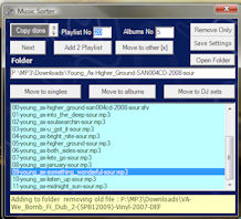 Screenshot of Music Sorter